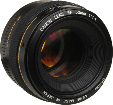 Canon EF 50mm f/1.4 USM Lens