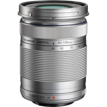 Olympus M.Zuiko Digital ED 40-150mm f/4-5.6 R Lens (Silver)