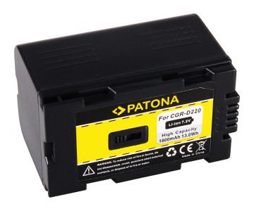 Patona 1047 Stanadrt Battery for Panasonic CGR-D220