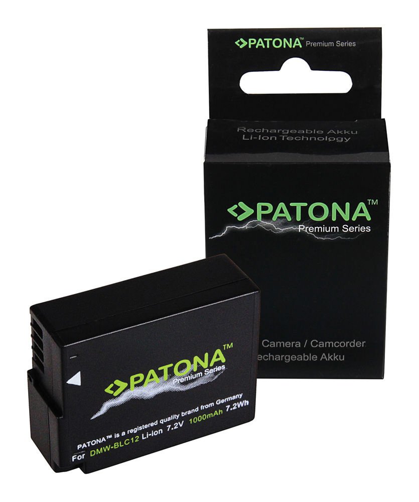 Patona 1196 Premium Battery f. Panasonic DMW-BLC12