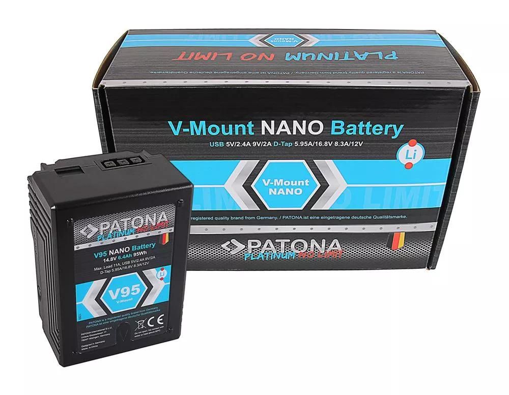 Patona Platinum NANO V95 V-Mount 95Wh