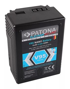 Patona Platinum NANO V95 V-Mount 95Wh