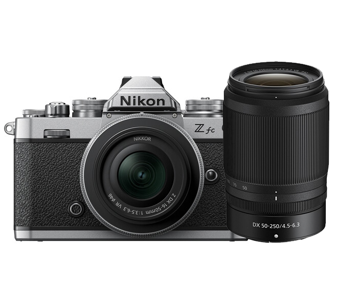 Nikon Z fc Body + 16-50mm VR + 50-250mm VR Çift Lensli Set