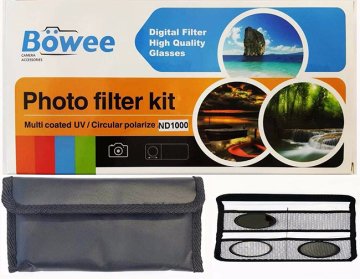 Böwee 49mm Filtre Seti (UV-Polarize-ND1000)