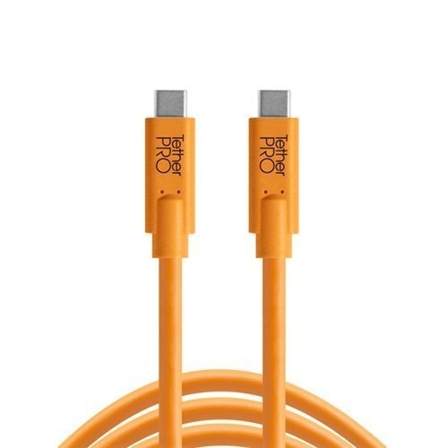 Tether Tools USB-C to USB-C 4.6m Orange (CUC15)