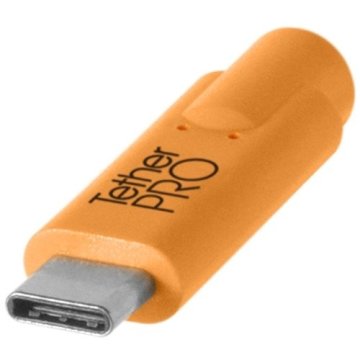 Tether Tools USB-C to USB-C 4.6m Orange (CUC15)