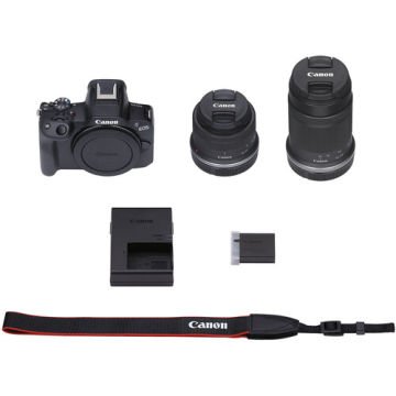 Canon EOS R50 RF 18-45mm + 55-210mm Lens Kit