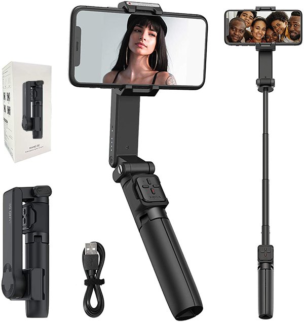 Moza Nano SE Selfie Telefon Gimbalı (Siyah)