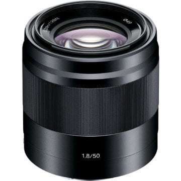 Sony SEL 50mm f/1.8 OSS Lens (Black)