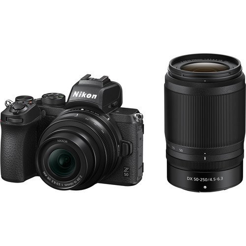 Nikon Z50 + 16-50mm VR Lens + 50-250mm VR Lens (4000 TL Geri Ödeme)