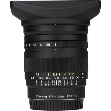 Tokina FiRIN 20mm f/2 FE MF Lens (Sony E)