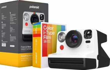 Polaroid EB Now Gen 2 Instant Film Kamera (Siyah - Beyaz)