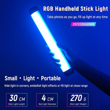 Viltrox Weeylite K21 Full Color Handheld RGB LED Light Stick