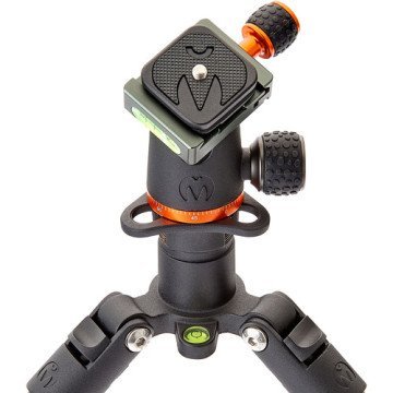 3 Legged Thing Travis Tripod + AirHed Neo Ball Head (Blue&Orange)