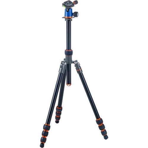 3 Legged Thing Travis Tripod + AirHed Neo Ball Head (Blue&Orange)