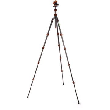 3 Legged Thing Punks Brian 2.0 Carbon Fiber Monopod Özellikli Tripod ve AirHed Neo 2 Kafa (Black)