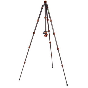 3 Legged Thing Punks Brian 2.0 Carbon Fiber Monopod Özellikli Tripod ve AirHed Neo 2 Kafa (Black)