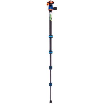 3 Legged Thing Punks Brian 2.0 Carbon Fiber Monopod Özellikli Tripod ve AirHed Neo 2 Kafa (Blue)