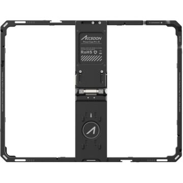 Accsoon PowerCage Pro II for the 12.9'' iPad Pro + Accsoon ACC04 NP-F Battery Adapter