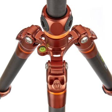 3 Legged Thing Bucky Legends Monopod Özellikli Carbon Fiber Tripod + AirHed VU Kafa (Bronz)