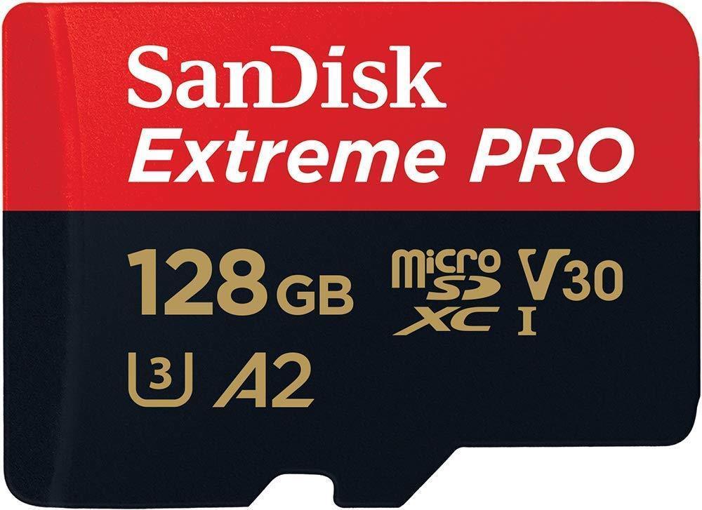 Sandisk Extreme Pro 128GB MicroSDXC 170MB/s Hafıza Kartı
