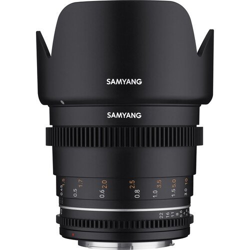 Samyang 50mm T1.5 VDSLR MK2 Cine Lens (Fuji X)