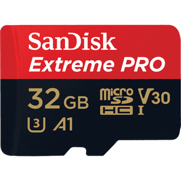 Sandisk Extreme Pro 32GB MicroSDXC 100MB/s Hafıza Kartı