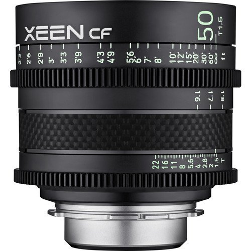 XEEN CF 50mm T1.5 Pro Cine Lens (Canon EF)