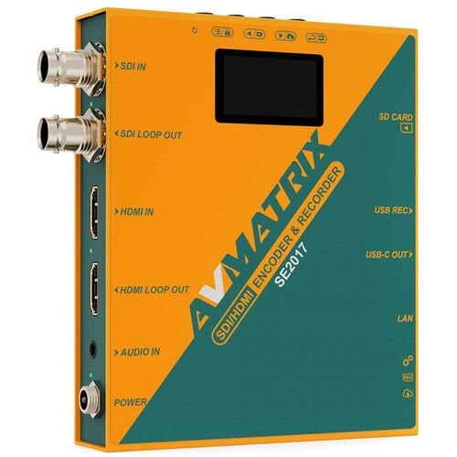 Avmatrix SE2017 SDI/HDMI Encoder & Recorder