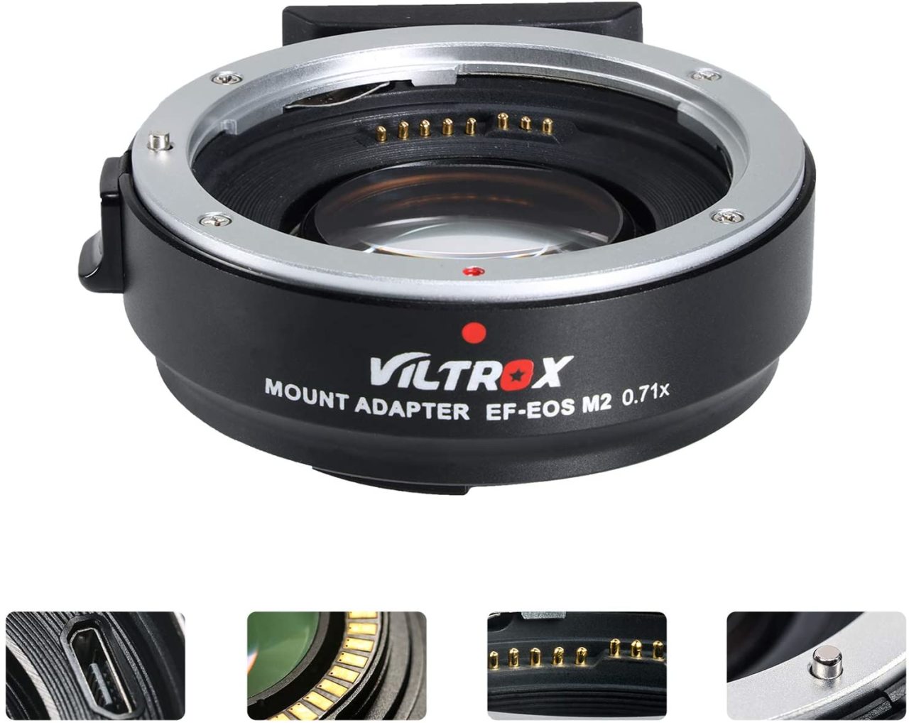 Viltrox EF-EOS M2 Lens Adaptor (0.71x Speedboaster Canon EF Lens - EOS EF-M)