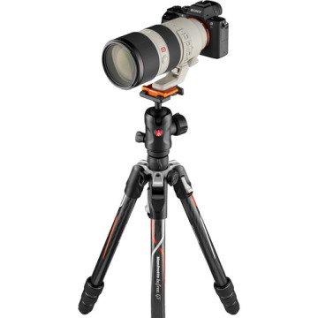 Manfrotto Befree GT Travel Carbon Fiber Tripod Sony Alpha Serileri için özel