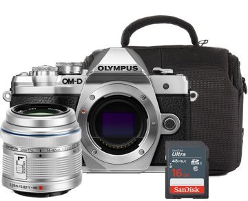 Olympus OM-D E-M10 Mark III 14-42 IR Lens (Silver)