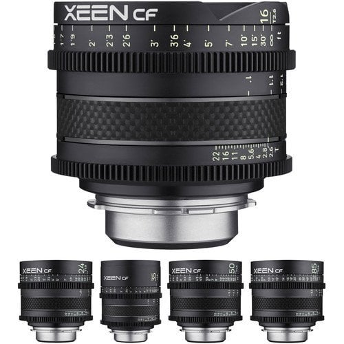 XEEN CF Pro 5 Lensli Cine Kit (PL Mount)