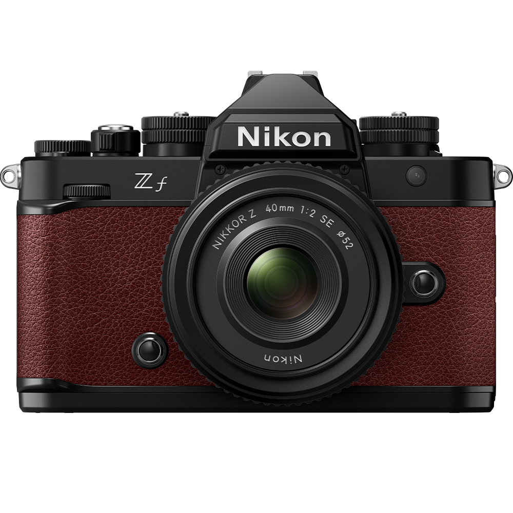 Nikon Zf 40mm f/2 Lensli Aynasız Fotoğraf Makinesi (Bordeaux Red)