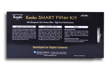 Kenko 43mm Slim Smart Filtre Set / UV + C-PL + ND8 + Çantası