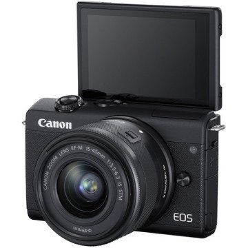 Canon EOS M200 15-45mm Lens (Siyah)