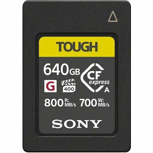 Sony 640GB CFexpress Type A TOUGH Hafıza Kartı