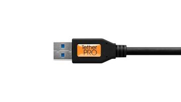 TetherPro USB 3.0 to Micro-B 30 cm Bağlantı Kablosu (CU5404BLK)