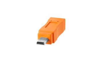TetherPro USB-C to 2.0 Mini-B 8-Pin 4.6 m Bağlantı Kablosu (CU2615ORG)