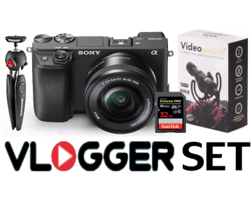 Sony A6400 16-50mm Lensli Vlogger Set