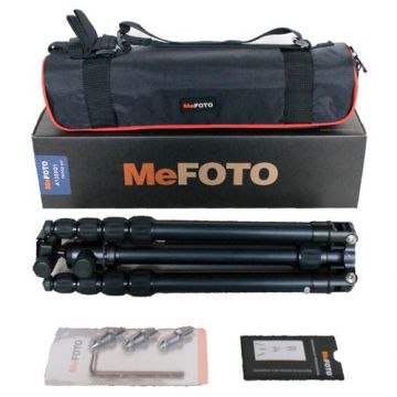 Benro / Mefoto A-1350Q1B Mag.Alum.Colorful Travel Angel Tripod (Blue)