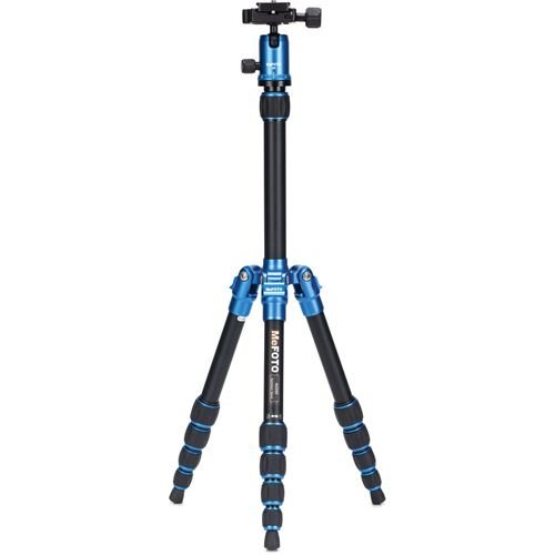 Benro / Mefoto A-0350Q0B Mag.Alum.Colorful Travel Angel Tripod (Blue)