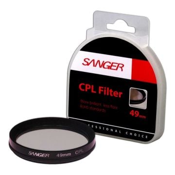 Sanger 49mm CPL Polarize Filtre