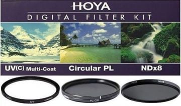 Hoya 62mm Dijital Filtre Seti 2 (ND-UV-Polarize)