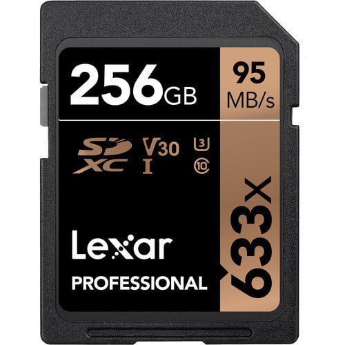 Lexar 256GB Professional 95MB/sn UHS-I SDXC Hafıza Kartı
