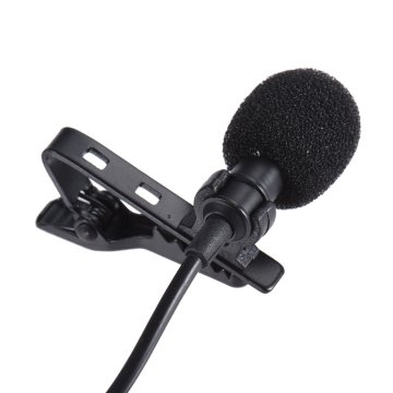 Andoer EY-511B Çok Yönlü Kondansatör Kulaklıklı Yaka Mikrofonu