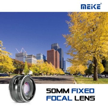 Meike MK-50mm f/2 Lens (Canon EF-M)