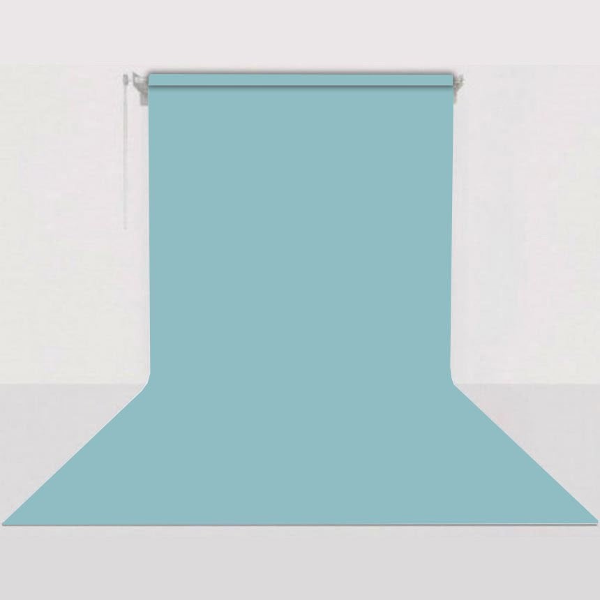 Gdx Sabit (Tavan & Duvar) Kağıt Sonsuz Stüdyo Fon Perde (Sky Blue) 2.70x11 Metre