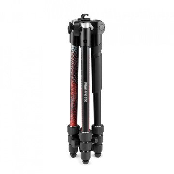 Manfrotto MKELMII4RD-BH  Element MII Aluminyum Tripod + Ball Head (Red)