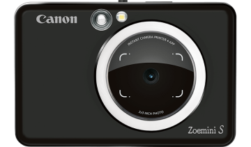Canon Zoemini S Şipşak Fotoğraf Makinesi (Siyah)